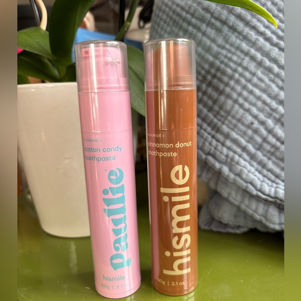 NWOT 2 (Two) Hismile toothpastes.